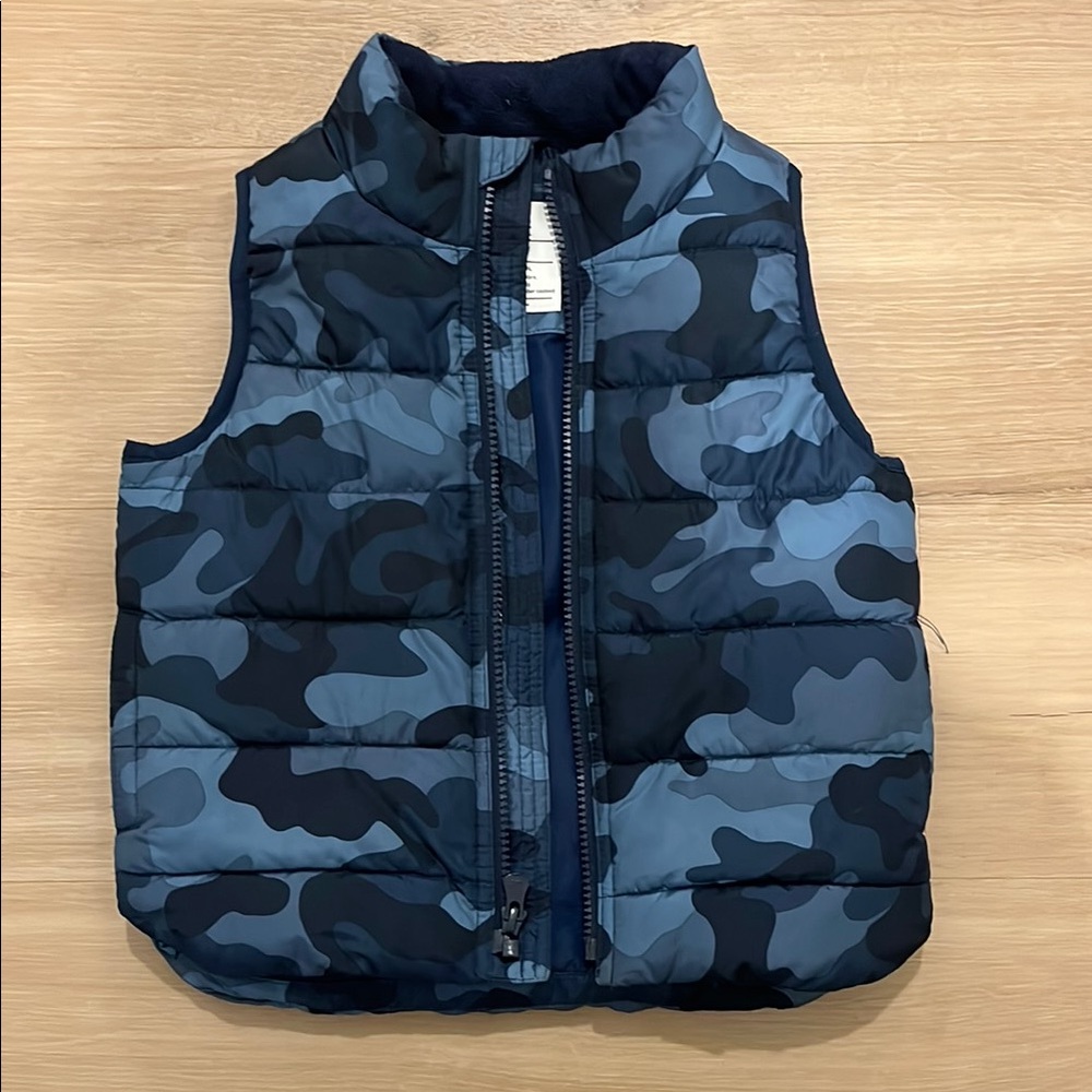 Baby Gap Camouflage Puffer Vest